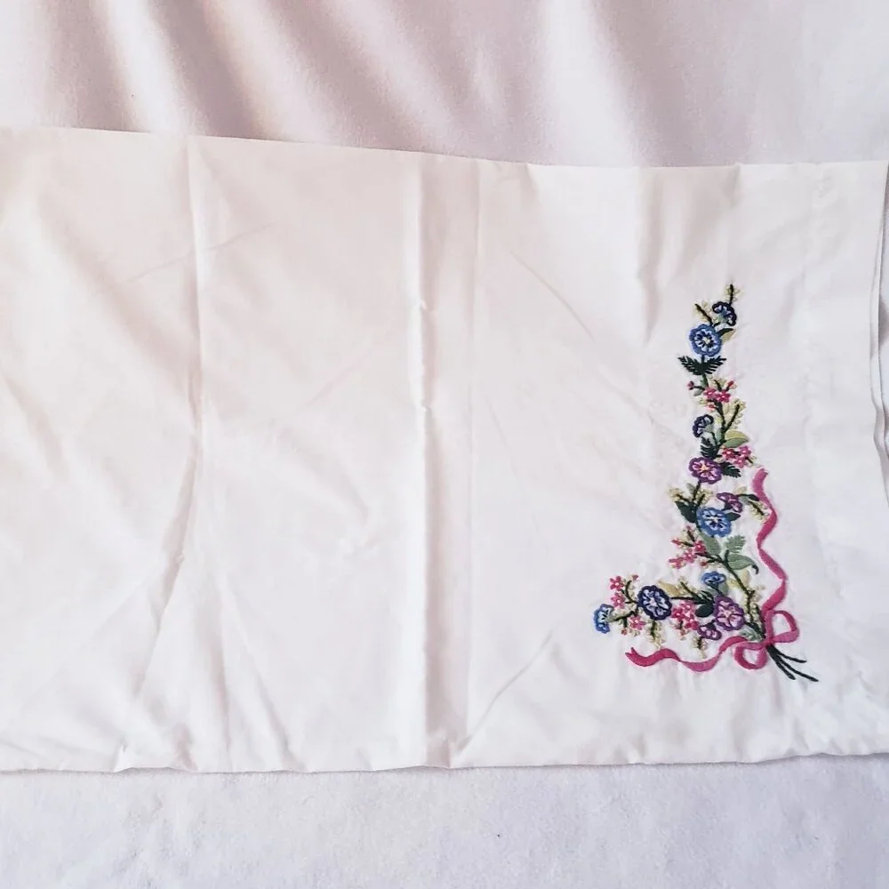 Bucilla hand embroidered